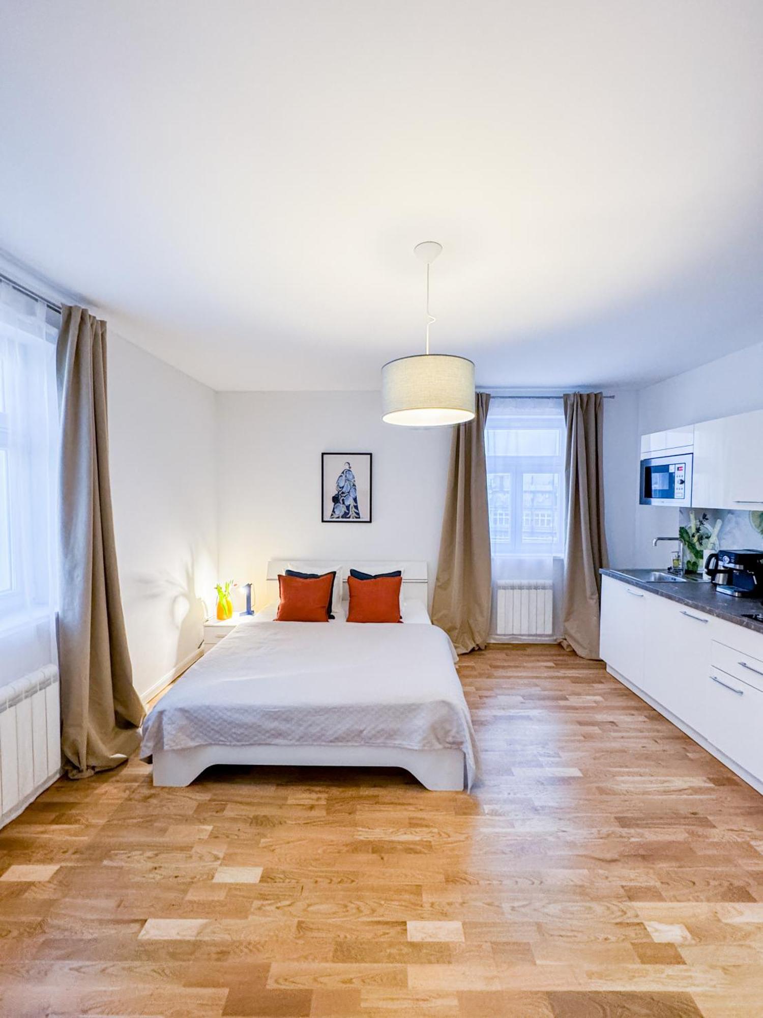 Turnkey I Wenceslas Square Apartments Prague Bilik gambar